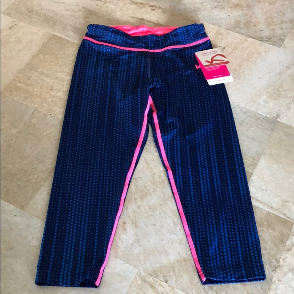 Kari Traa XS leggings Blue & Hot Pink